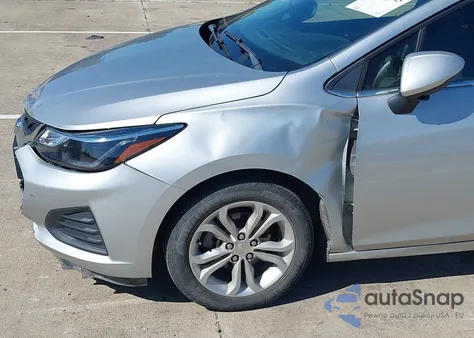 2019 Chevrolet Cruze Lt из США, поврежденный, VIN 1G1BE5SM5K7114604